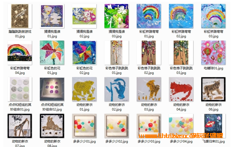 3-9岁少儿美术启蒙:48节彩色斑马创意画室课程(含完整教案与作品)