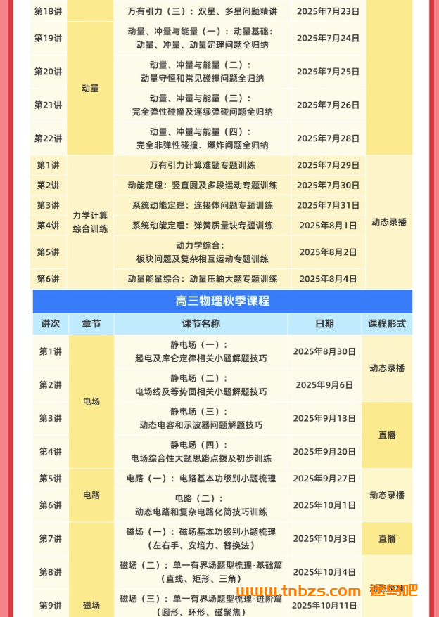 夏梦迪老师2026届高三物理全年班 百度网盘
