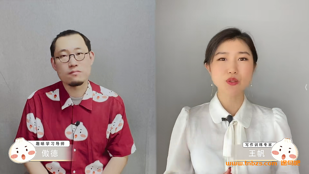 2023新版傲德王帆双学霸带你练小学高年级写作含资料 54节带资料百度网盘下载
