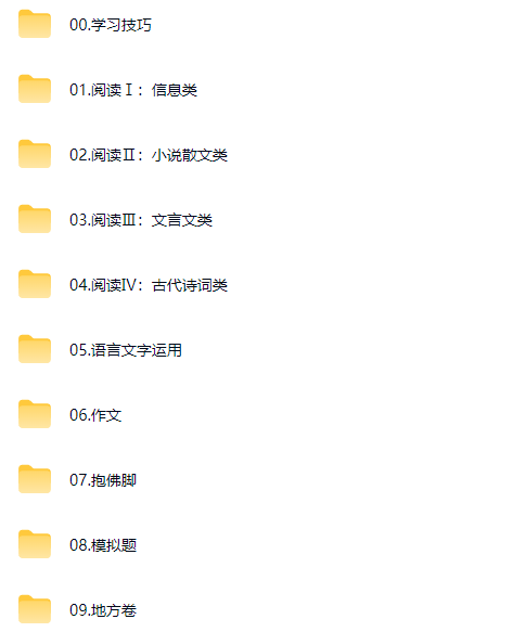 【哔哩哔哩】学过石油的语文老师杨佳奇2026届高三语文全套课程 百度网盘下载