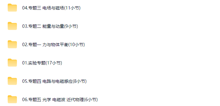 舟道物理2026届高三物理二轮复习联报 百度网盘下载