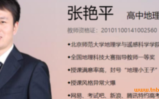 人文与区域地理进阶：张艳萍老师2022高考地理二轮复习22讲合集