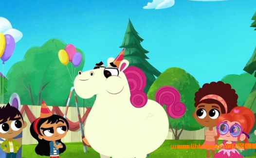 全52集迪士尼动画《Go Away, Unicorn!》英文原声1080P超清资源百度网盘分享
