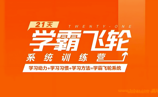 任婧导师亲授:21天学霸飞轮训练营完整版65讲课程资源