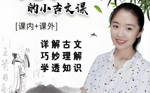 文老师的小古文课60讲视频课程加配套资料 百度网盘下载
