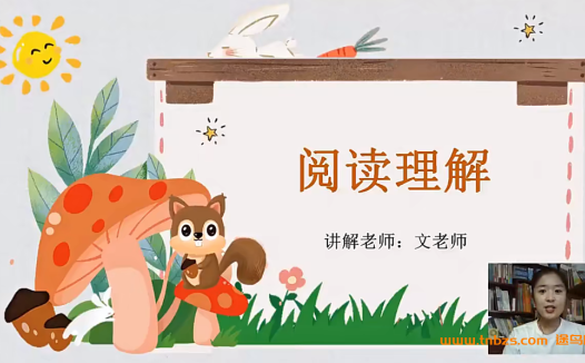 文老师小学语文阅读理解课2-6年级700节百度网盘下载