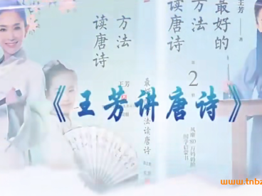 王芳大语文 王芳讲唐诗 38讲完结百度网盘下载