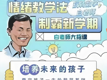 白老师小学数学大招课一至六年级全套420讲带讲义百度网盘下载